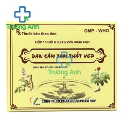 Đan Sâm Tam Thất VCP - Giúp điều trị chứng đau thắt ngực hiệu quả