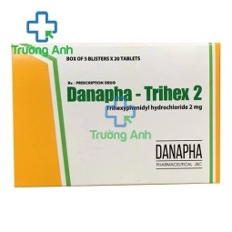 Danapha-Trihex 2 - Thuốc hỗ trợ điều trị bệnh Parkinson (10 hộp)