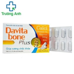 Davita Bone Plus - Thuốc bổ sung calci và vitamin D hiệu quả