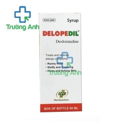 Delopedil siro - Thuốc điều trị viêm mũi dị ứng hiệu quả