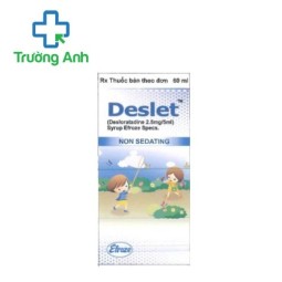 Deslet 30mg/60ml Efroze - Thuốc điều trị viêm mũi dị ứng hiệu quả
