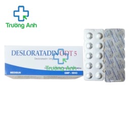 Desloratadin ODT 5 Medisun - Thuốc điều trị viêm mũi dị ứng