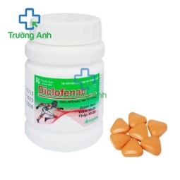 Diclofenac 75mg Vacopharm (lọ 100 viên) - Thuốc giảm đau viêm khớp, thấp khớp (10 lọ)