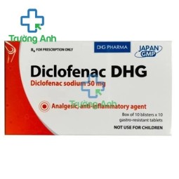 Diclofenac 50mg DHG Pharma - Thuốc chống viêm hiệu quả
