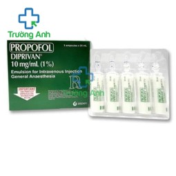 Diprivan 10mg/ml 20ml - Thuốc dùng để khởi mê hiệu quả