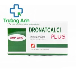 Dronatcalci Plus - Thuốc điều trị loãng xương ở phụ nữ của Armepharco