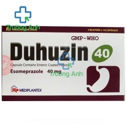 Duhuzin 40mg - Thuốc điều trị viêm loét dạ dày, tá tràng hiệu quả