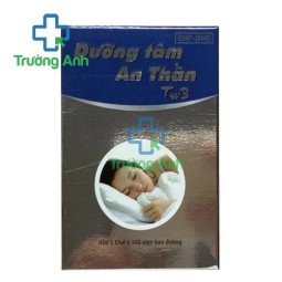 Dưỡng Tâm An Thần TW3 - Viên uống trị mất ngủ hiệu quả 