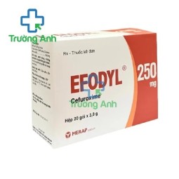 Efodyl 250mg (cốm) - Thuốc điều trị nhiễm khuẩn hiệu quả của Merap