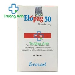 Elopag 50 Everest - Thuốc điều trị xuất huyết giảm tiểu cầu miễn dịch hiệu quả