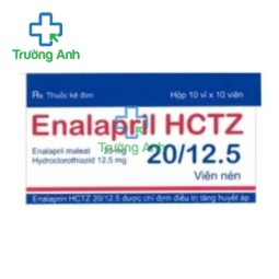 Enalapril HCTZ 20/12.5 - Thuốc điều trị tăng huyết áp hiệu quả của Dopharma