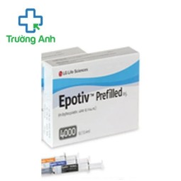 Epotiv Inj. 4000IU - Thuốc điều trị thiếu máu hiệu quả của Hàn Quốc