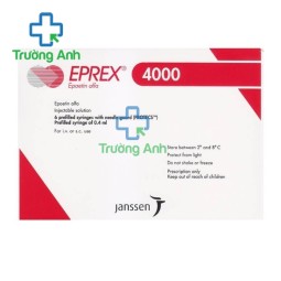 Eprex 4000UI - Thuốc điều trị thiếu máu hiệu quả của Thụy Sĩ