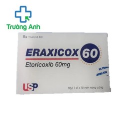 Eraxicox 60mg - Thuốc giảm đau, chống viêm ở khớp và cơ bắp của US PHARMA