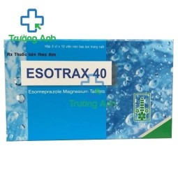Esotrax 40mg - Thuốc điều trị viêm loét dạ dày, tá tràng hiệu quả của Mepro