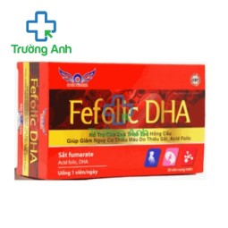 Fefolic DHA Santex - Hỗ trợ bổ sung sắt, acid folic hiệu quả cho cơ thể
