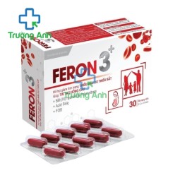 Feron 3+ - Giúp bổ sung sắt, acid folic hiệu quả