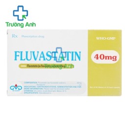 Fluvastatin 40mg MD Pharco - Điều trị tăng cholesterol máu hiệu quả