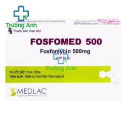 Fosfomed 500 - Thuốc điều trị các bệnh nhiễm khuẩn hiệu quả của Medlac