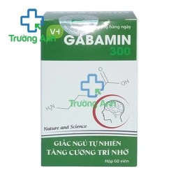 Gabamin 300 - Giúp Tăng cường giấc ngủ hiệu quả