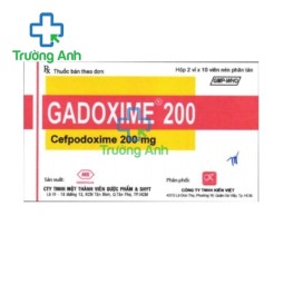 Gadoxime 200 Mebiphar - Thuốc điều trị nhiễm khuẩn hiệu quả