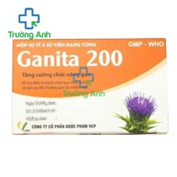 Silymarin 200mg VCP - Thuốc điều trị hỗ trợ viêm gan hiệu quả