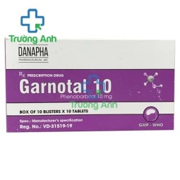 Garnotal 10mg - Thuốc điều trị động kinh hiệu quả của Danapha