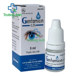 Gentamicin 0,3% HD Pharma - Giúp điều trị viêm giác mạc hiệu quả