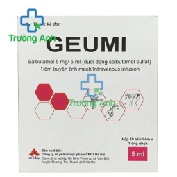Geumi 5mg/5ml - Thuốc điều trị hen và làm chậm thời gian sinh