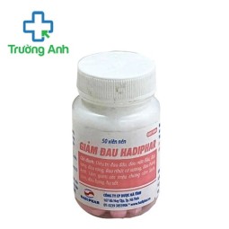 Giảm đau Hadiphar - Thuốc giảm đau, hạ sốt hiệu quả (6 hộp)