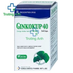 Ginkokup 40mg - Thuốc điều trị các bệnh về rối loại trí não