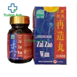 Ginseng musk Zai Zao Wan - Nhân sâm xạ hương tái tạo hoàn hỗ trợ điều trị xương khớp