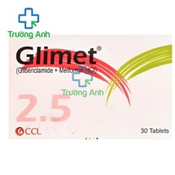 Glimet 500mg/ 2.5 tablets - Điều trị bệnh đái tháo đường type II