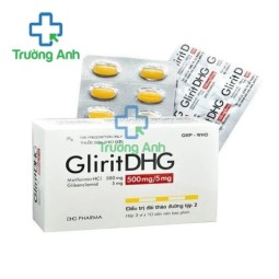 GliritDHG 500mg/5mg - Thuốc điều trị đái tháo đường hiệu quả