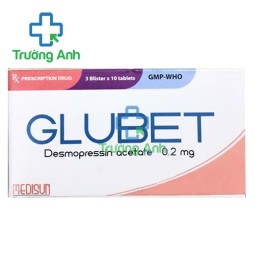 Glubet 0,2mg - Thuốc điều trị đái dầm ban hiệu quả của Medisun
