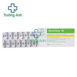Glucobay 50mg - Thuốc hỗ trợ điều trị bệnh đái tháo đường hiệu quả