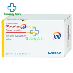 Glucophage XR 500mg - Thuốc điều trị bệnh tiểu đường hiệu quả