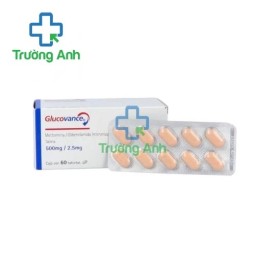 Glucovance 500mg/2.5mg - Thuốc điều trị bệnh đái tháo đường hiệu quả của Pháp