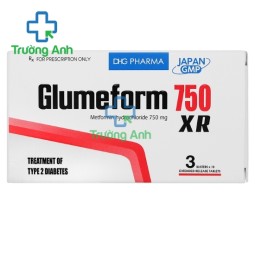Glumeform 750 XR DHG - Thuốc điều trị đái tháo đường tuýp 2