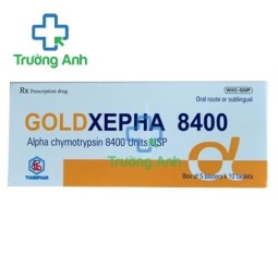 Goldxepha 8400 Thabiphar - Thuốc điều trị viêm sưng, phù nề