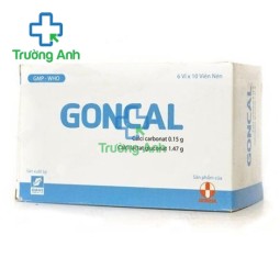 GONCAL - Giúp phòng và hỗ trợ thiếu canxi hiệu quả của Davipharm
