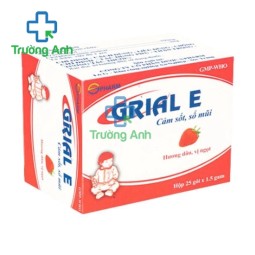 Grial-E - Hỗ trợ điều trị giảm đau, hạ sốt hiệu quả của S.Pharm