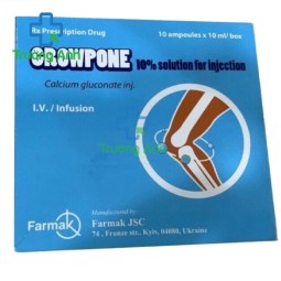 Growpone 10% - Thuốc điều trị hạ calci huyết hiệu quả của Ukraine