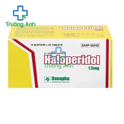 Haloperidol 1,5mg Danapha (Lọ 400 viên) - Thuốc điều trị tâm thần hiệu quả