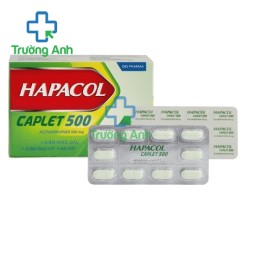 Hapacol Caplet 500 - Thuốc giảm đau hạ sốt hiệu quả của DHG