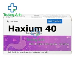 Haxium 40 DHG Pharma - Điều trị trào ngược dạ dày, thực quản