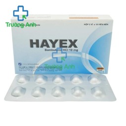 HAYEX - Thuốc điều trị các bệnh hen phế quản, viêm phế quản hiệu quả của Davipharm