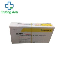 Hemax 4000 UI - Thuốc điều trị thiếu máu hiệu quả của Argentina