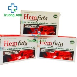 Hemfuta Fusi - Hỗ trợ bổ sung thiếu máu do thiếu sắt hiệu quả