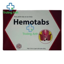 Hemotabs Hóa Dược - Hỗ trợ nhuận tràng, giảm triệu chứng bệnh trĩ hiệu quả